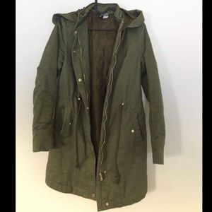 H &M divided army green jacket